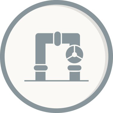 Valf simgesinin vektör illüstrasyonu 