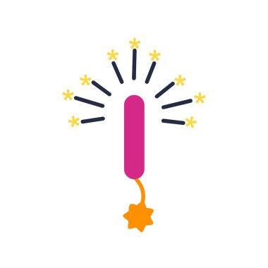 Maytapın vektör illüstrasyonu