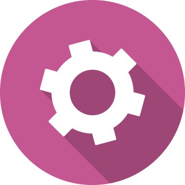 Çarklı. Web simgesi vektör illüstrasyonu ayarlanıyor