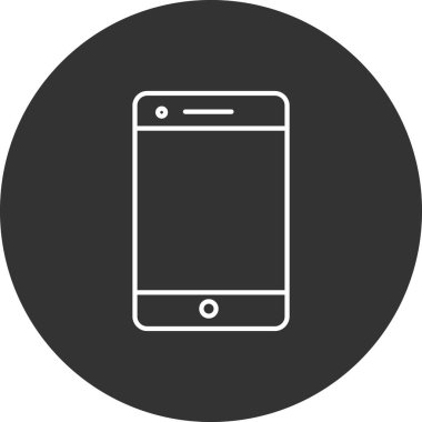 akıllı telefon simgesi, vektör illüstrasyon tasarımı