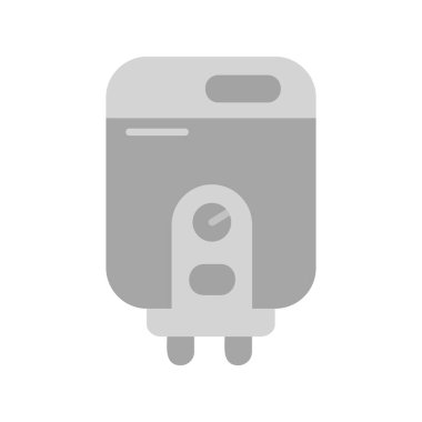 Su ısıtıcısının vektör illüstrasyonu