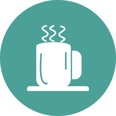 sıcak kahve fincanı, içecek, içecek, vektör illüstrasyonu