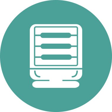 Isıtıcının vektör çizimi