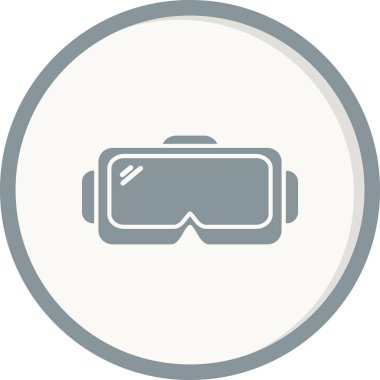 Gözlükler. Web simgesi basit illüstrasyon