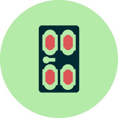 Kapı simgesi. Web ve mobil aygıtlar için düz tasarım çizimi.