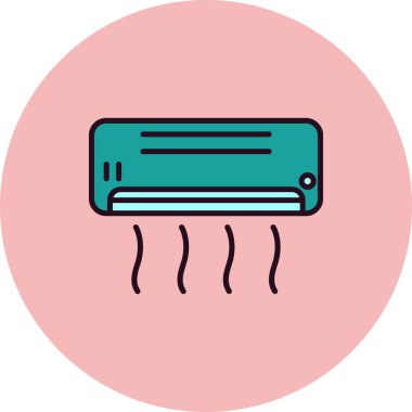 Klima vektör simgesi 