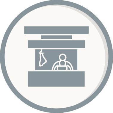 Kasap 'ın vektör çizimi 