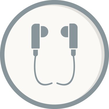 Eller serbest kulaklık vektör çizimi