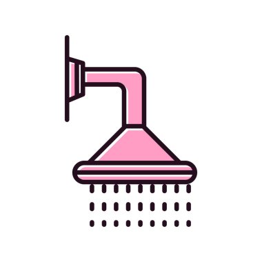 Duşun vektör çizimi