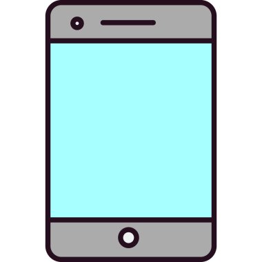 akıllı telefon simgesi, vektör illüstrasyon tasarımı