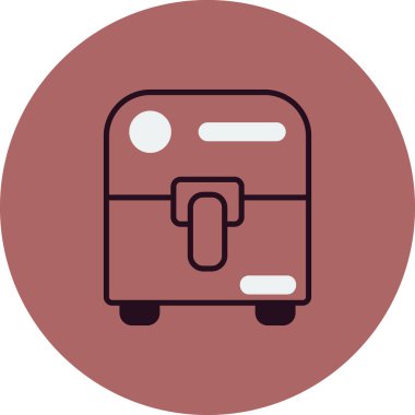 Resim, Air Fryer simge vektörü