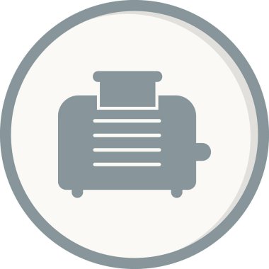 tost makinesi vektör illüstrasyonu