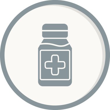 Şurup simgesi vektör illüstrasyonu