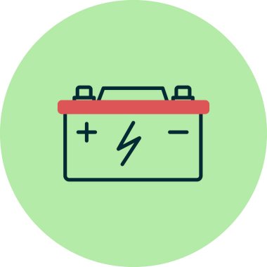 pil vektör illüstrasyonu