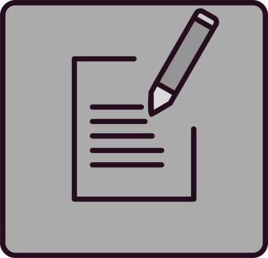 Simge oluşturulmasının vektör illüstrasyonu