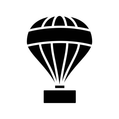 Sıcak hava balonu vektör illüstrasyonu