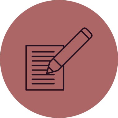 düzenle. Web simgesi basit illüstrasyon 