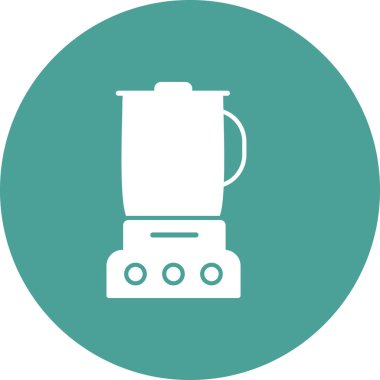 Karıştırıcı simgesi, vektör illüstrasyonu