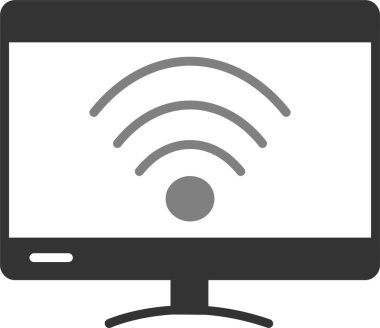 Akıllı televizyon. Web simgesi