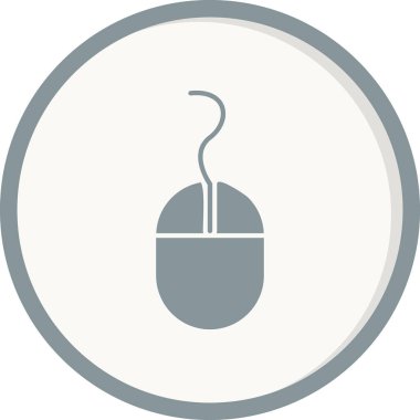 Fare simgesi, vektör illüstrasyonu 