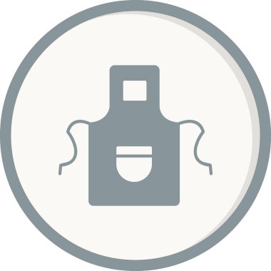 önlük simge vektör çizim