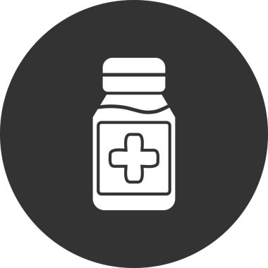 Şurup simgesi vektör illüstrasyonu