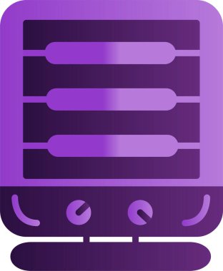 Isıtıcının vektör çizimi