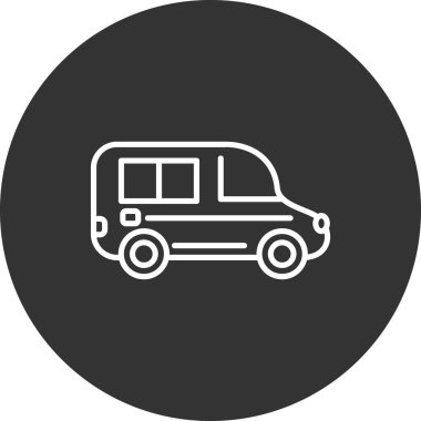 Van simgesi, vektör çizimi