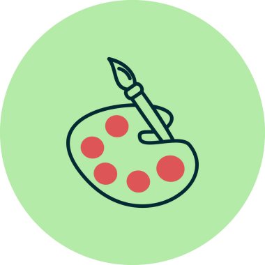 vektör çizim paleti 