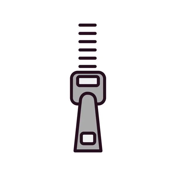 Ilustración Vectorial Del Icono Zip — Vector de stock