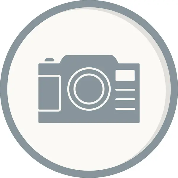 Camera Pictogram Vector Illustratie — Stockvector