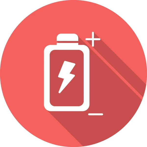 Charging Battery Icon Vector Illustration — Stock Vector