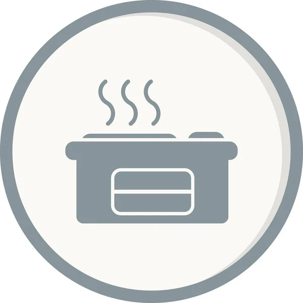 Кухонная Плита Ref Web — стоковый вектор