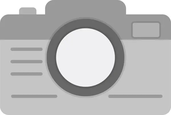 Vectorillustratie Van Fotocamera Icoon — Stockvector