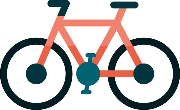 Icono Bicicleta Vector Ilustración — Archivo Imágenes Vectoriales