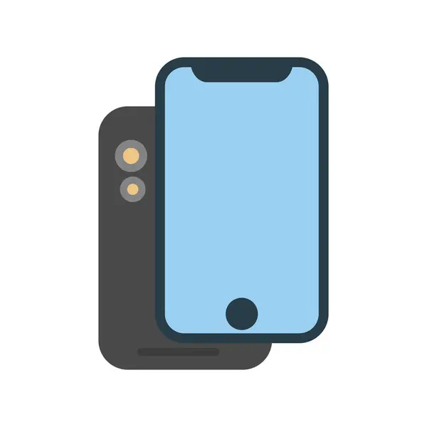 Smartphone Icon Vector Illustration Design — Wektor stockowy