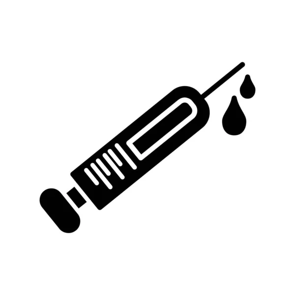 Vector Illustration Syringe Icon — Stock Vector