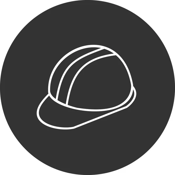 Helm Ikone Vektor Illustration — Stockvektor