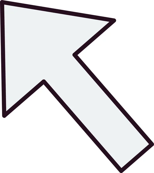 Cursor Icon Vektor Illustration — Stockvektor