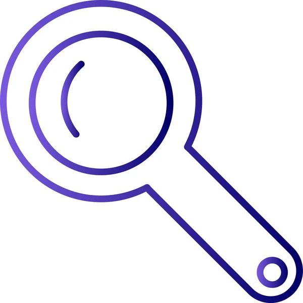 Suche Web Symbol Einfache Illustration — Stockvektor