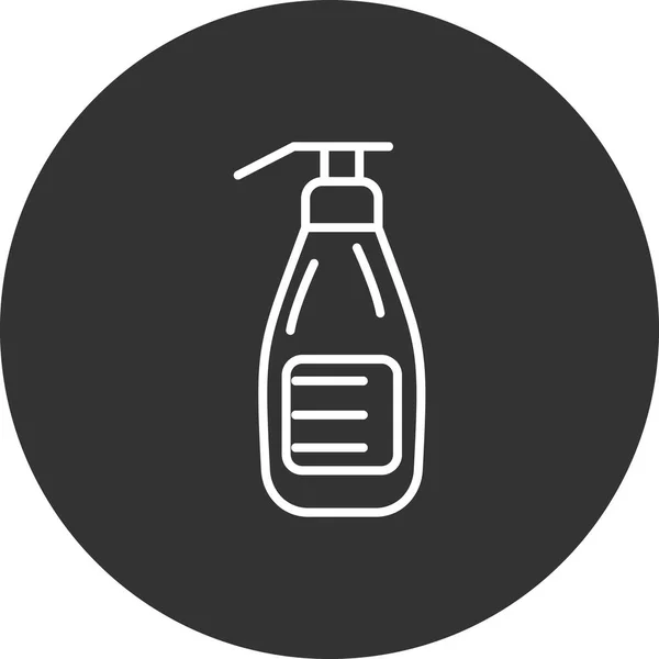 Bottle Shampoo Vector Illustration — Stockový vektor