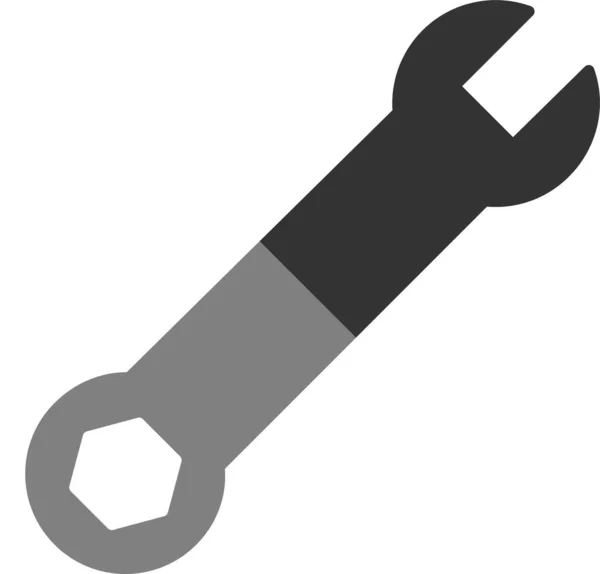 Spanner Icono Vector Ilustración — Archivo Imágenes Vectoriales