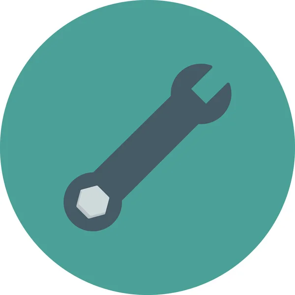 Spanner Icono Vector Ilustración — Archivo Imágenes Vectoriales