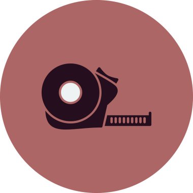 Mezura simgesinin resmedilmesi