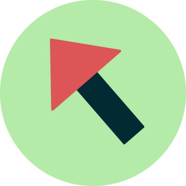 imleç simgesi vektör illüstrasyonu