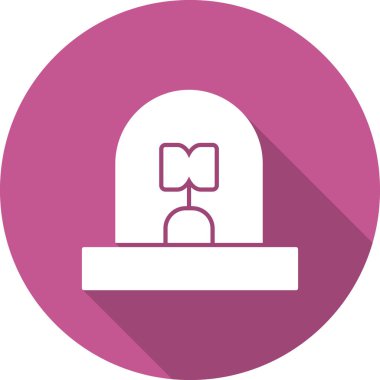 Vektör illüstrasyonu, siren simgesi