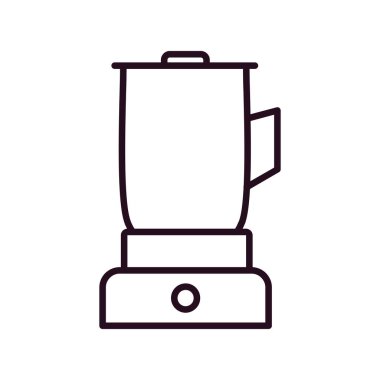 kitchen blender icon, vector illustration