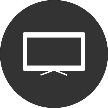 televizyon ikonu. vektör çizim