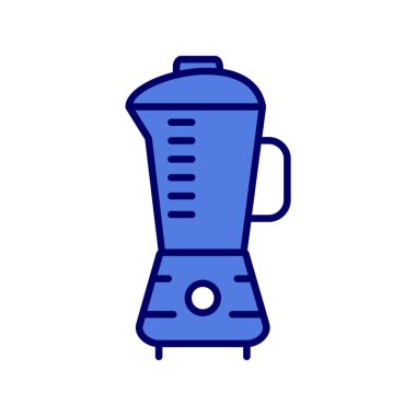 Mutfak karıştırıcı simgesi, vektör illüstrasyonu