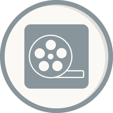 Film makarasının vektör illüstrasyonu 